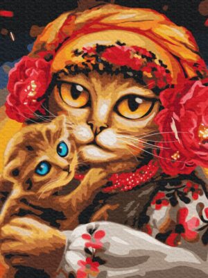 Сім’я котиків ©Маріанна Пащук