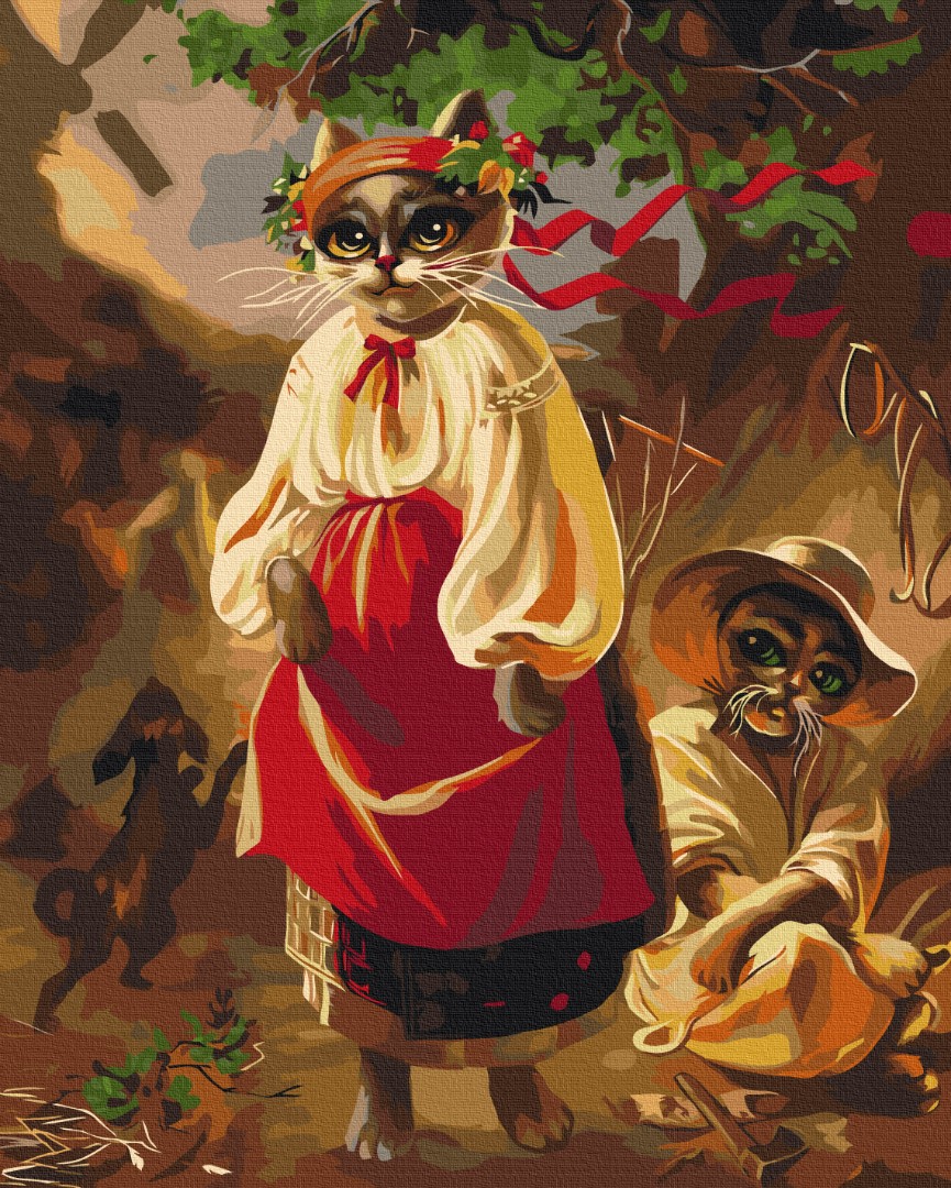 Картина за номерами "Котерина ©Маріанна Пащук"