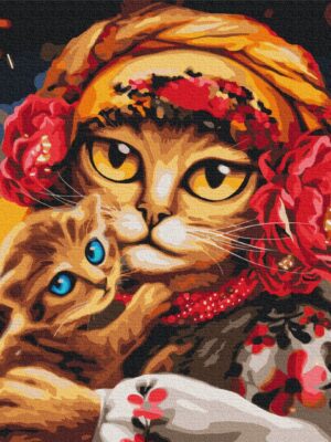 Сім’я котиків ©Маріанна Пащук