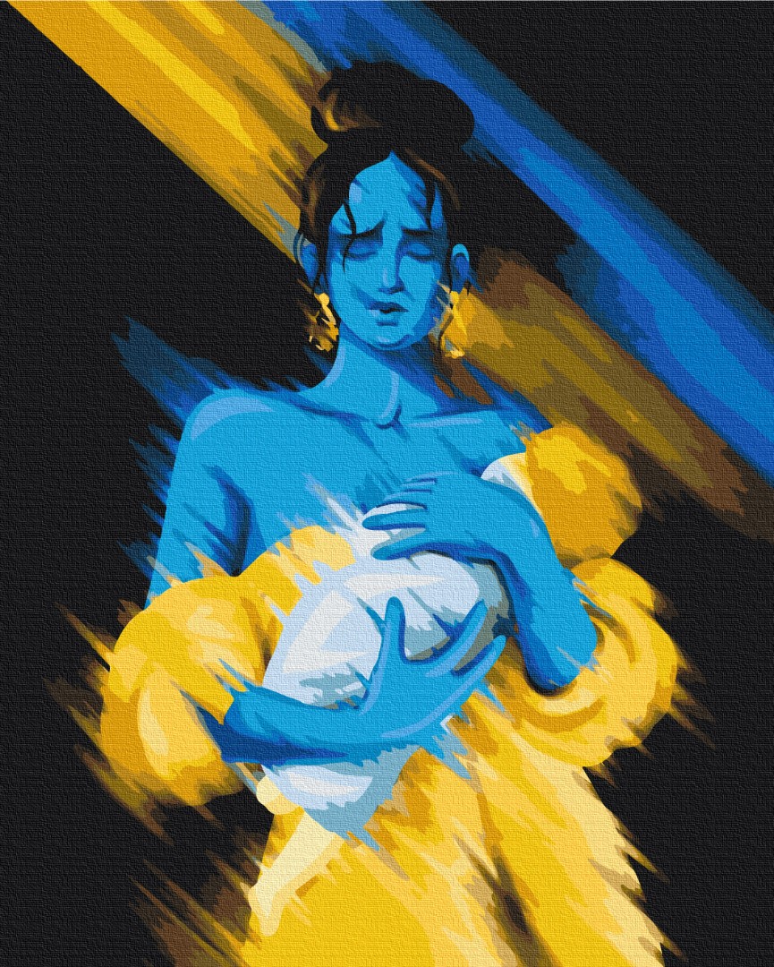 Картина за номерами "Майбутнє в руках ©Поліна Скурихіна"