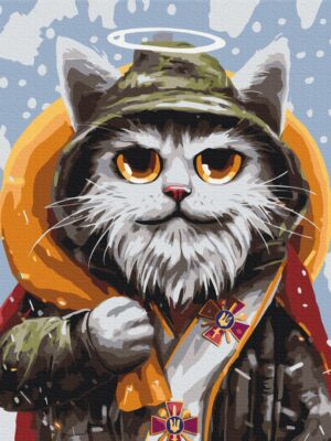 Котик святий Миколай ©Маріанна Пащук