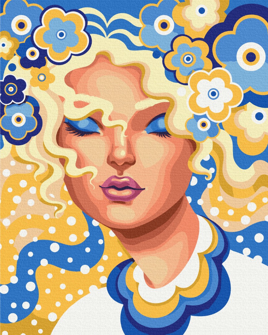 Картина за номерами "Українські барви © Поліна Скурихіна"