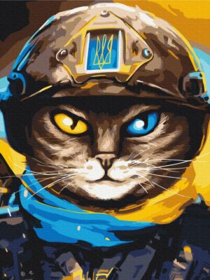 Котик Захисник ©Маріанна Пащук