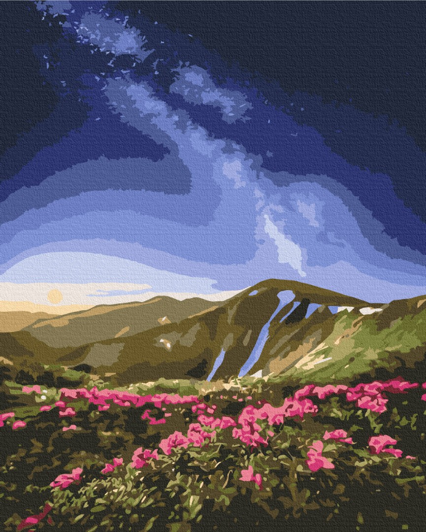 Картина за номерами "Чорногора © Roksolana Baran"