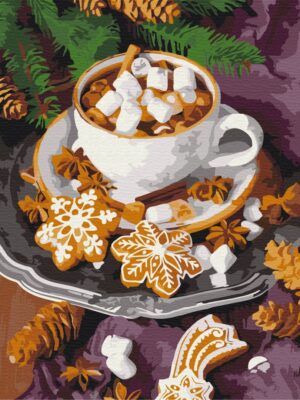 Пряне какао з сніжком