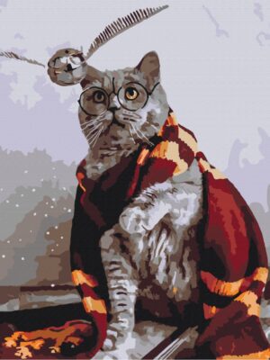 Котик ловець снітчу © Eka Udaltsova