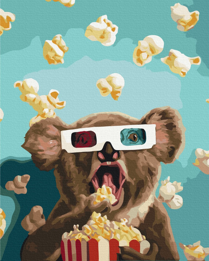 Картина за номерами "Фільм в 3D ©Lucia Heffernan"