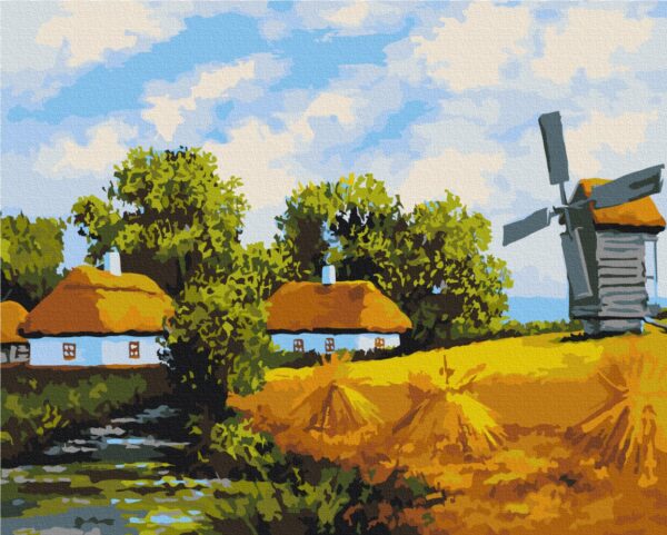 Картина за номерами "Житній день"