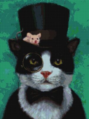 Котик джентельмен ©Lucia Heffernan